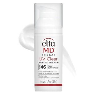 EltaMD UV Clear SPF 46 Face Sunscreen - 1.7oz - NEW- EXP 12/26